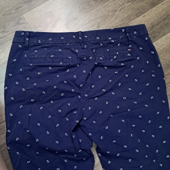 Tommy Hilfiger Jeans Blue Women's Size 8 Womens Polka Dot Anchor Straight - Picture 4 of 10